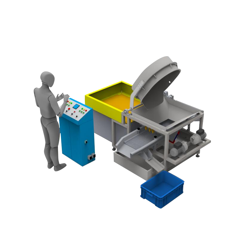 SY-FZ30 Auto-tilt og frem- og tilbakegående / kraftig magnetisk avgradingspoleringsmaskin