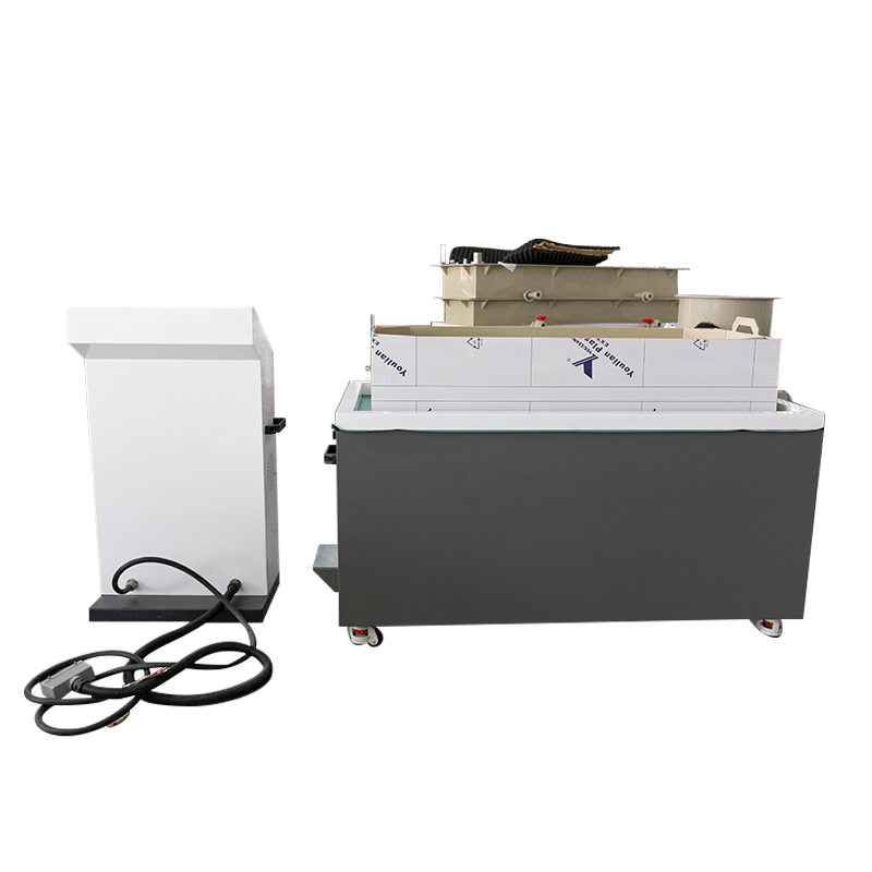 SY1200 horisontal frem- og tilbakegående/langseng industriell magnetisk avgradingspoleringsmaskin